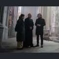 Filmwelt Verleihagentur: Manipulation - Anna Ctvrtn&iacute;ckov&aacute; als Anna, Heino Ferch als Pater Vitus und Radoslav Gavlas als Matteo am Set von MANIPULATION