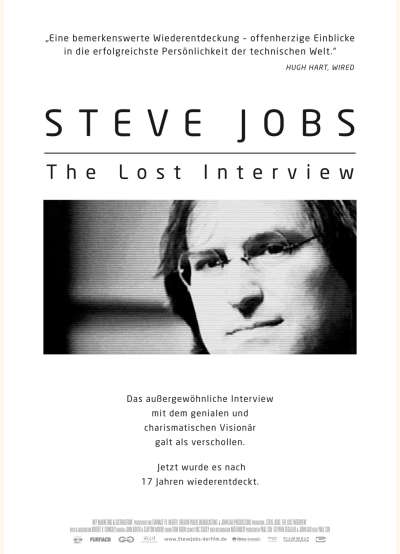 Filmwelt Verleihagentur: STEVE JOBS – The Lost Interview - Kino